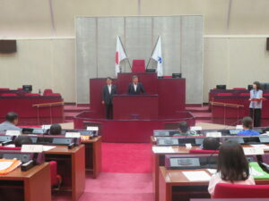 こども議会体験会の様子