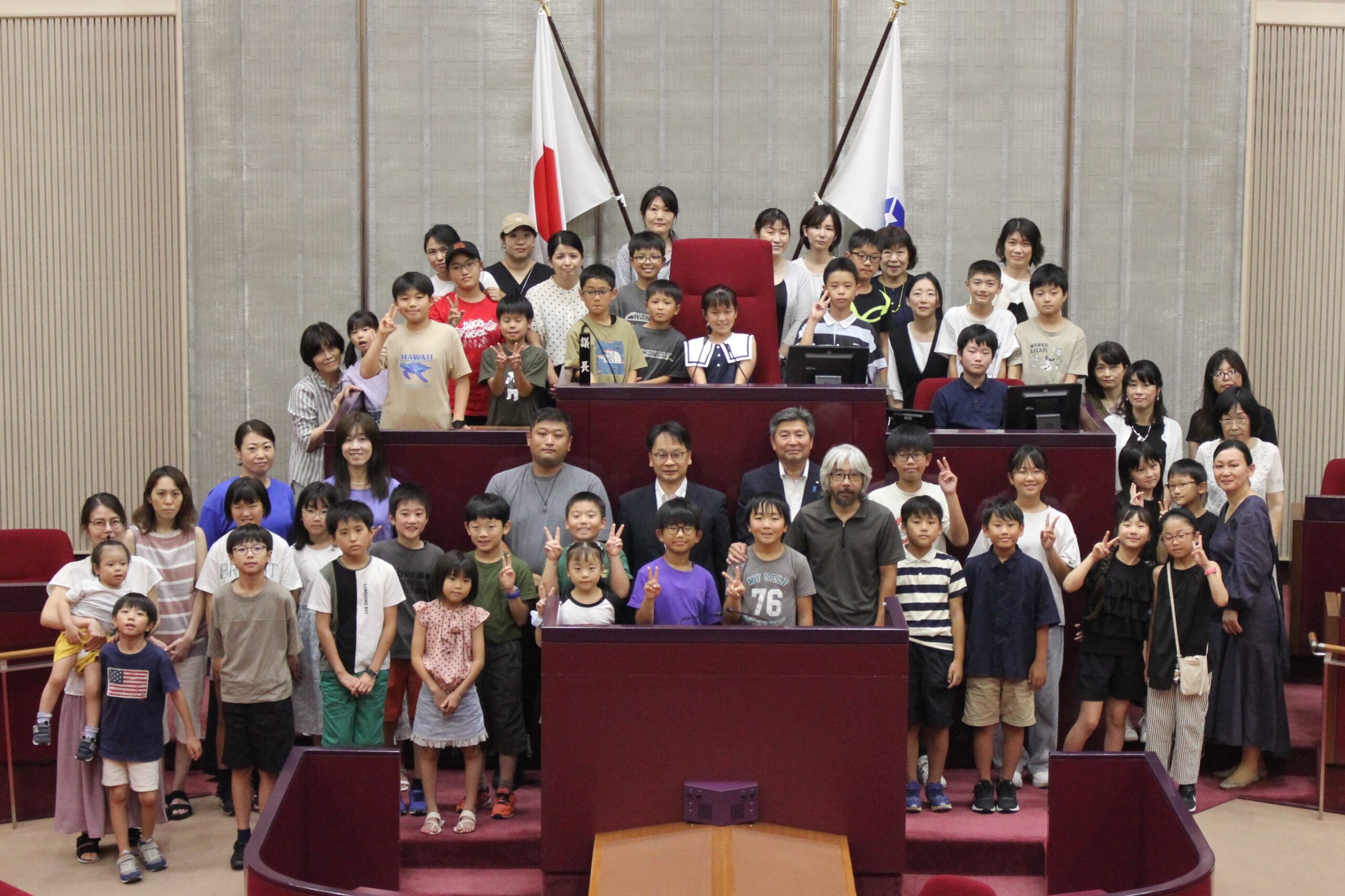 ８月１日午後集合写真