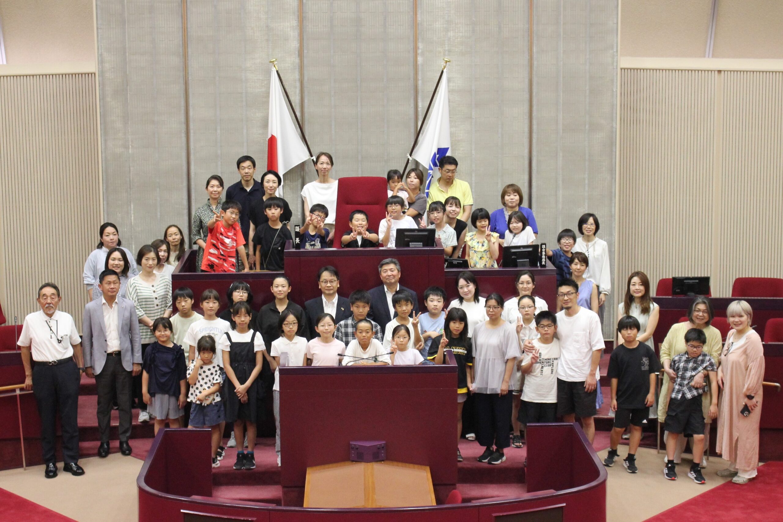 ８月１日午前集合写真
