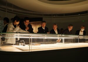 広州市内視察の様子