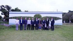 広州市内視察の様子